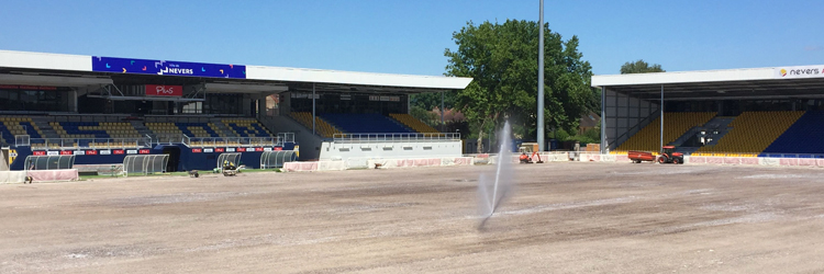 Sols sportifs - Nevers Uson après semis