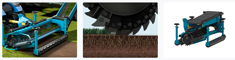 Terrains de sport - Décapeuse Sotren